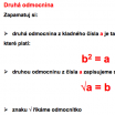 Druhá mocnina - příklady a procvičení část 2