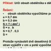 Násobení desetinného čísla desetinným číslem